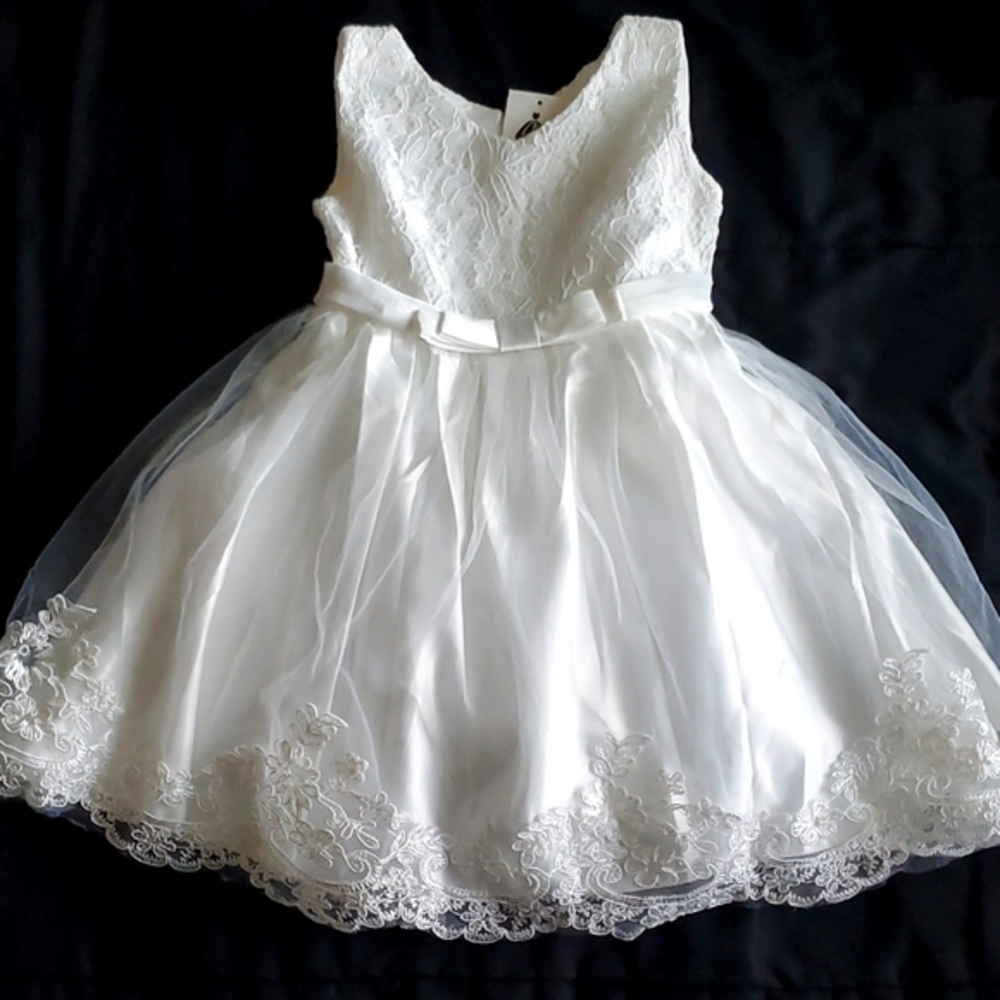 Little Girls White Dress
